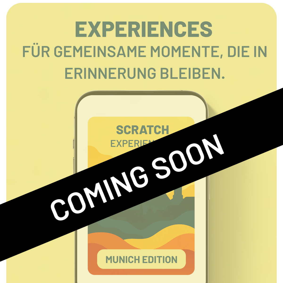 SCRATCH Experiences (Munich Edition)